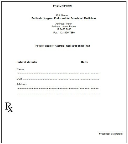 18 Download Free Doctor s Prescription Pad Templates Word PDF 