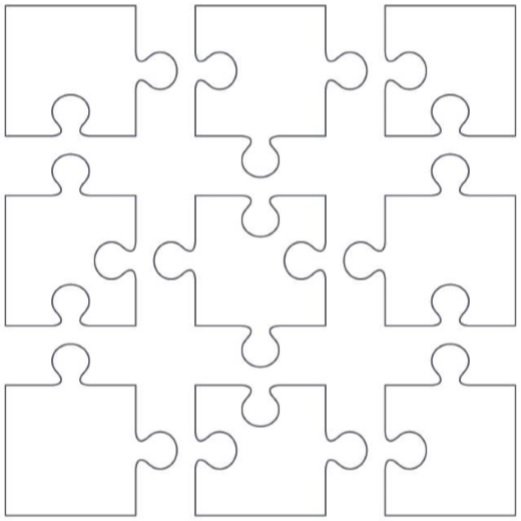 16+ Free Printable Puzzle Piece Templates (PDF) - Best Collections