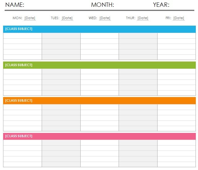 free-printable-weekly-calendar-templates-excel-word-best-collections