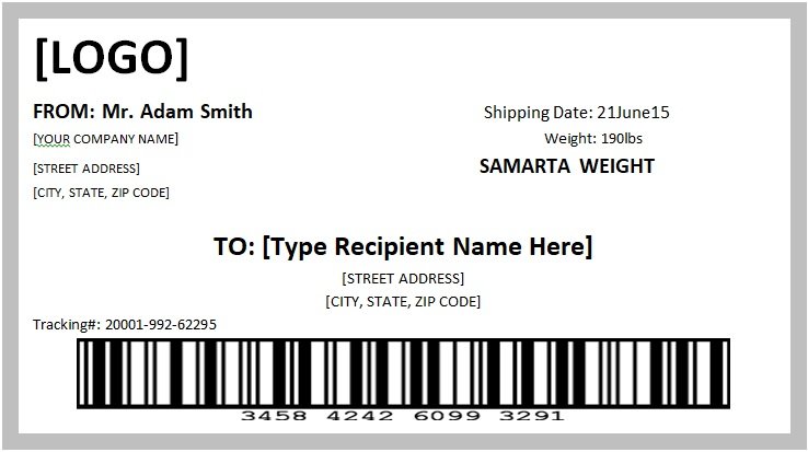 Recipient city. Shipping Label. Shipper Label. Shipping Template. Teu's Label.