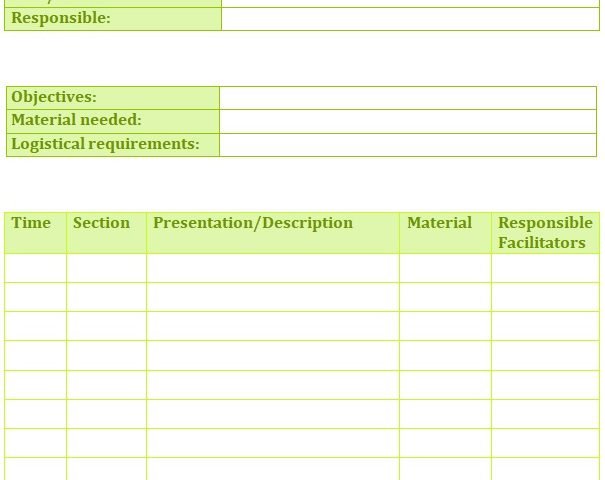 new hire training schedule template