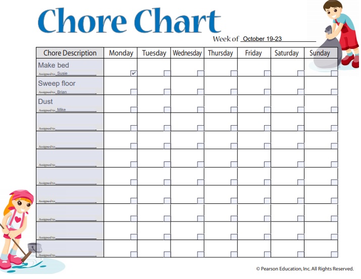 free chore chart app
