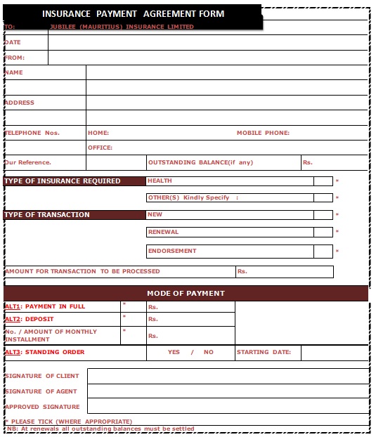 payment agreement template doc
