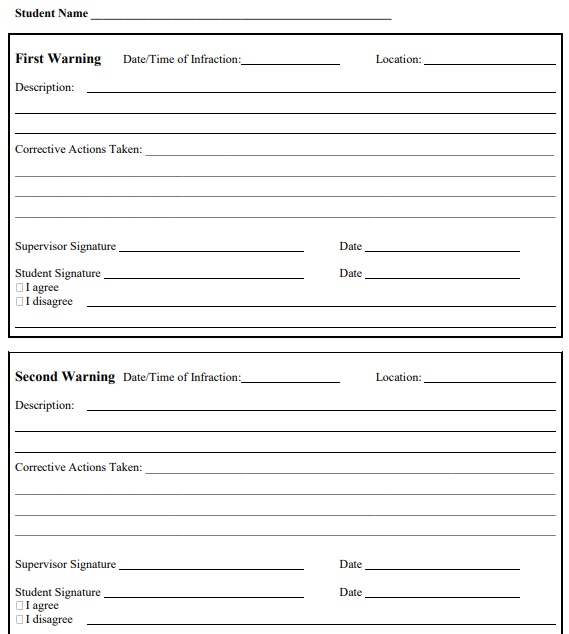 30-free-printable-employee-write-up-forms-word-pdf-best-collections
