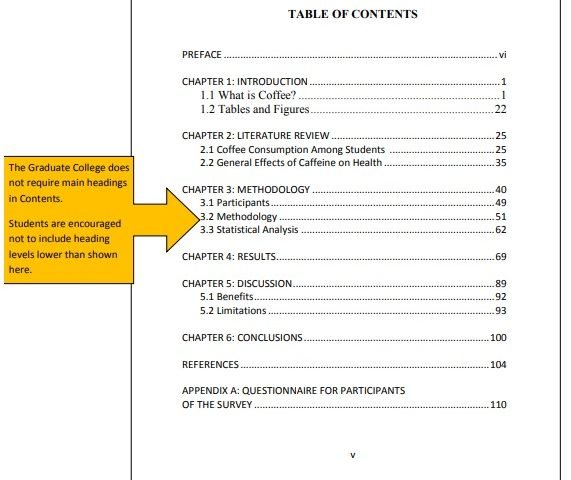 Free Table Of Contents Template 22 Best Documents Word Pdf