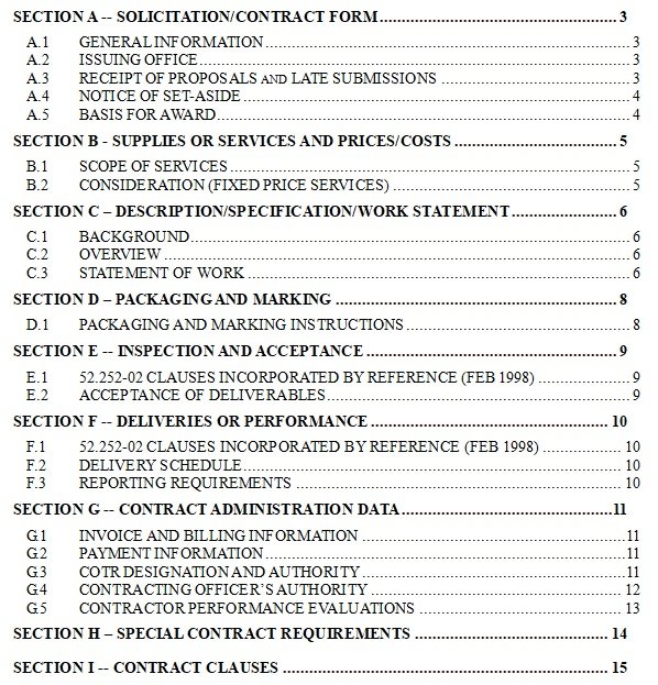 Free Table of Contents Template 22+ Best Documents [Word, PDF]