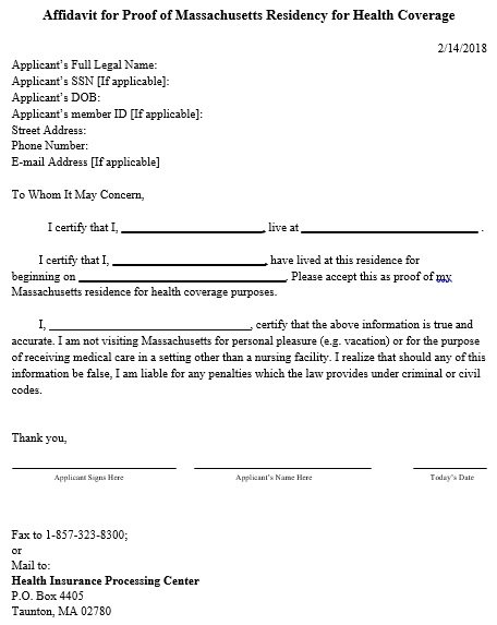 Free Printable Proof Of Residency Letters Word PDF Best Collections
