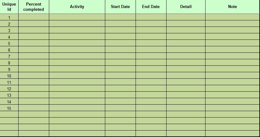 to do list template excel free download