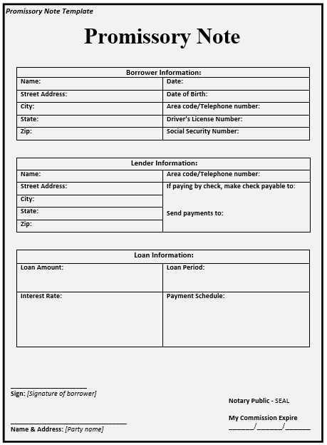 printable-promissory-note-templates-forms-word-pdf-100-free-best