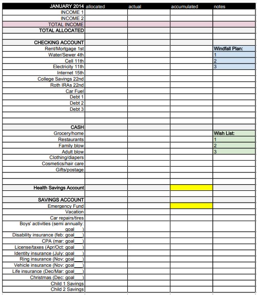 personal monthly budget pdf