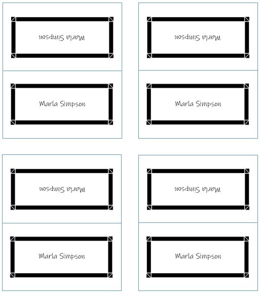 place-card-setting-template