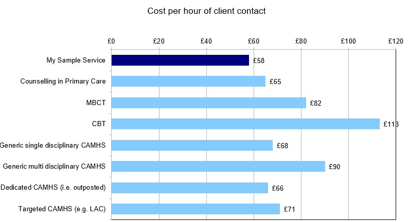 cost per hour of client contact