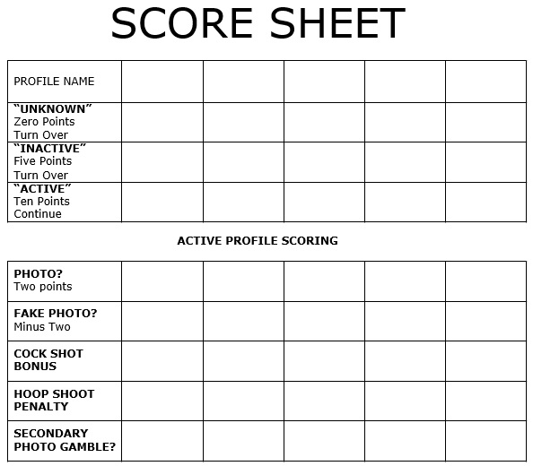 printable yahtzee score sheet 8