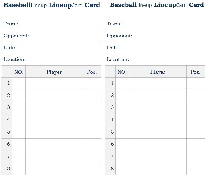 blank baseball lineup card template