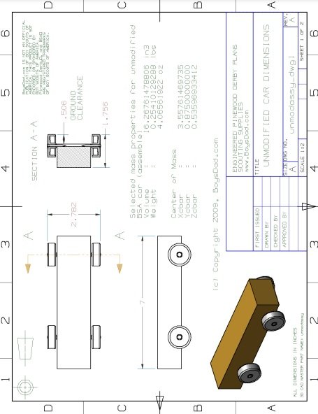 free pinewood derby template 8