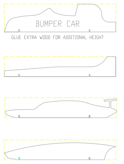 free pinewood derby template