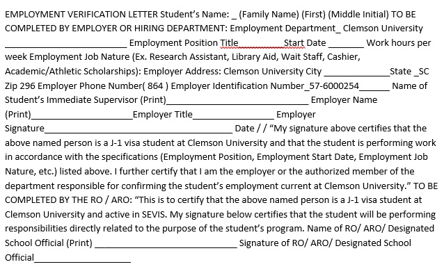 free proof of employment letter 4