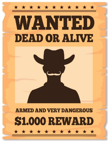 free wanted poster template