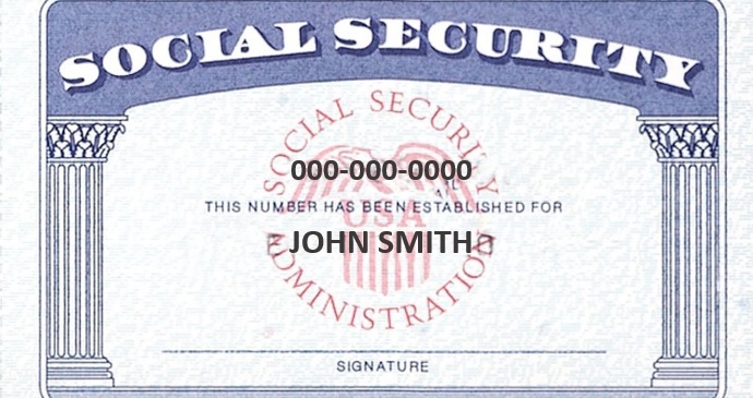 fillable social security card template