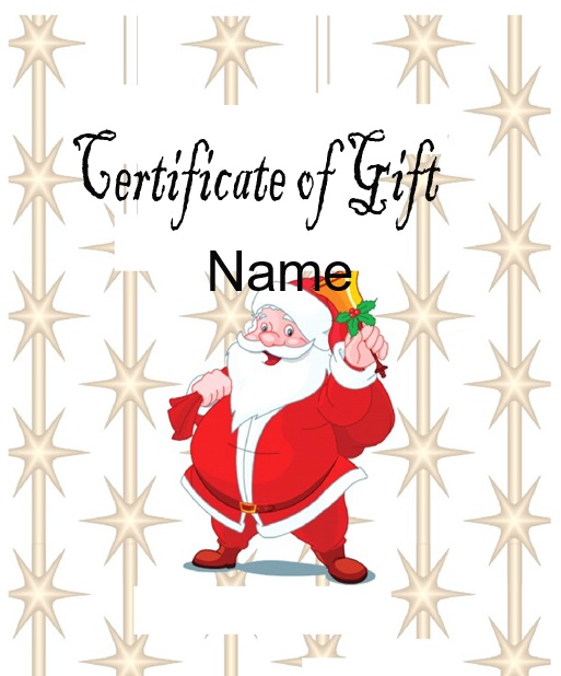 free christmas gift certificate template 10
