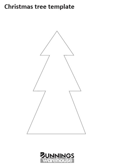free christmas tree template 6