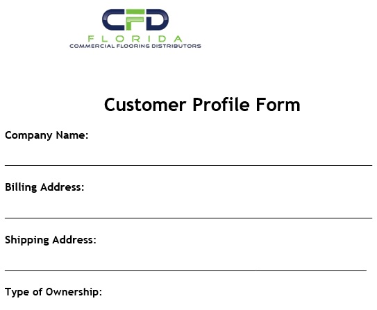 free customer profile template 3