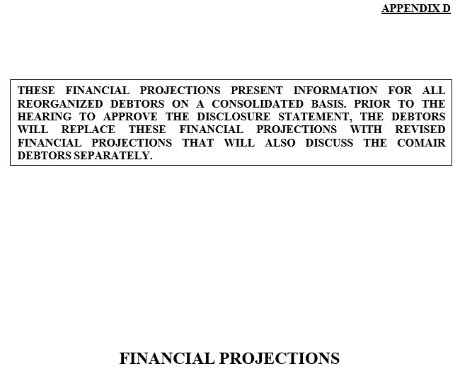 free financial projections template 11