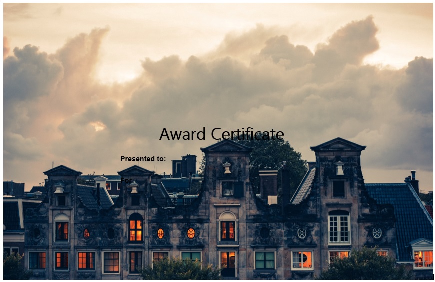 free halloween award certificate template 2