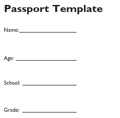 free passport photo template 5