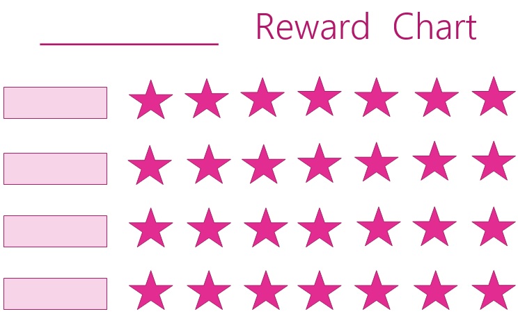free reward chart template 6
