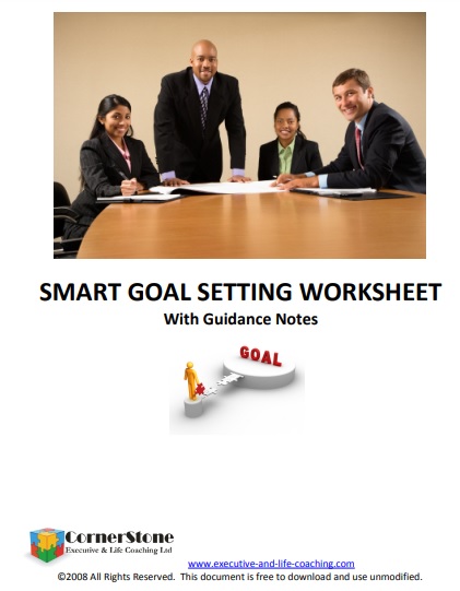 free smart goals template 15