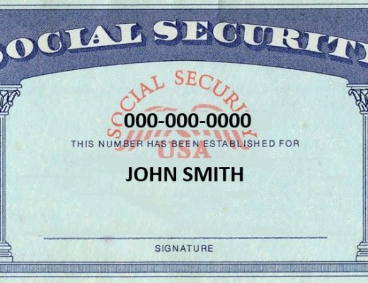 free social security card template 7