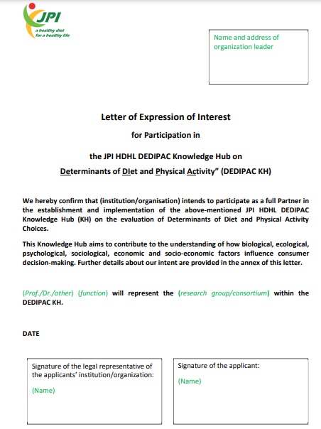 letter of expression of interest for participation sample