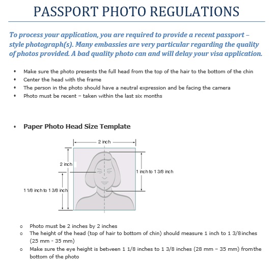 passport photo regulations template