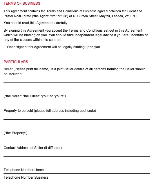 free agency agreement template 7