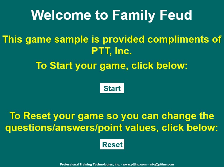 free family feud template 9