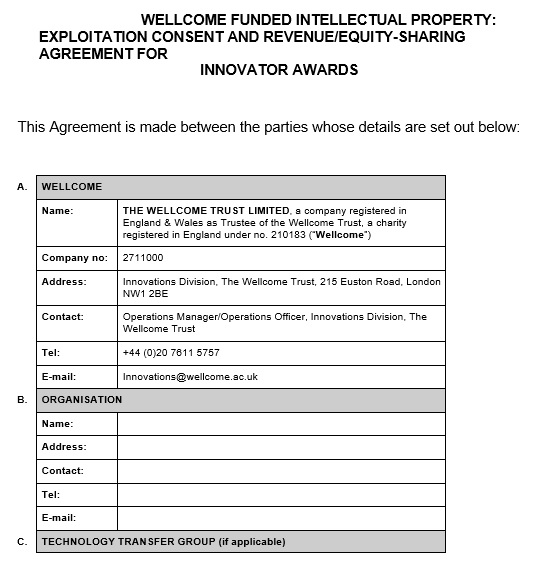 free profit sharing agreement template 11