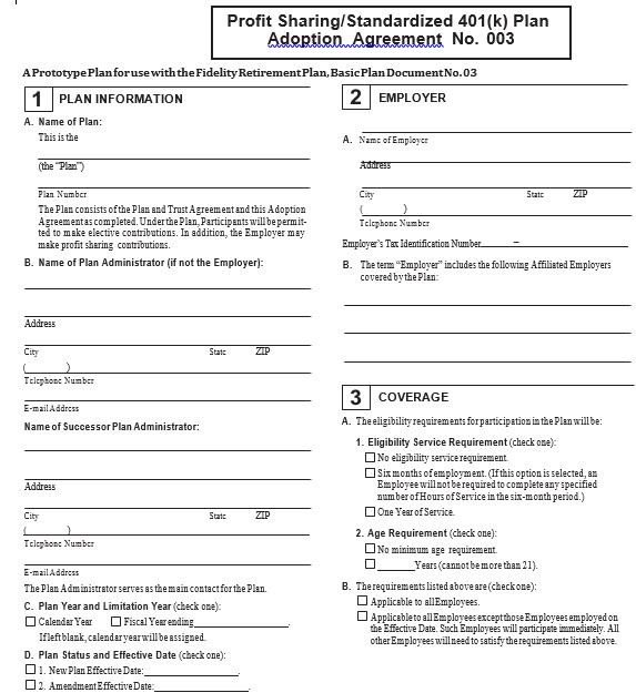 free profit sharing agreement template 5