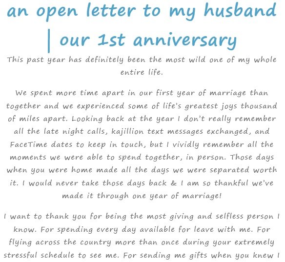 happy anniversary letter to wife