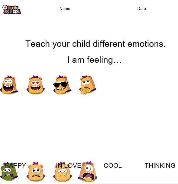 printable feelings chart 4