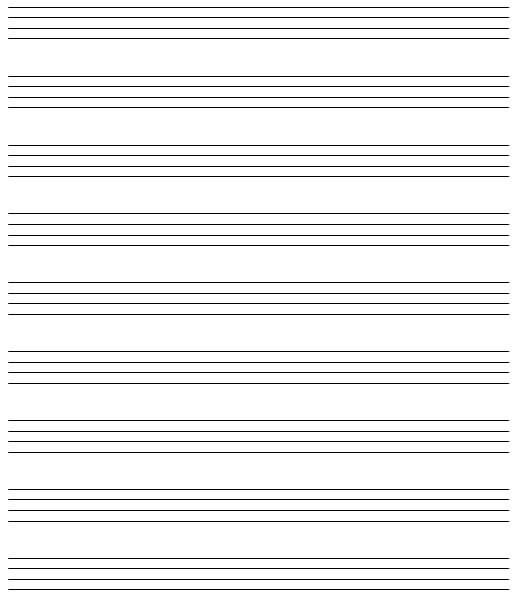 Free Printable Lined Paper Templates [Word, PDF] +Editable