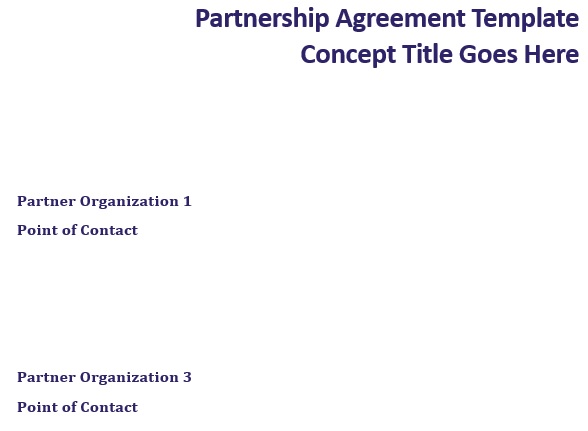 printable partnership agreement template 4