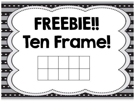 printable ten frame template 7