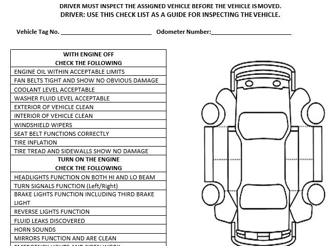 Light Vehicle Inspection Manual - Transport