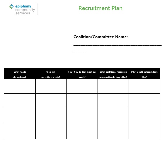 free recruitment plan template 6