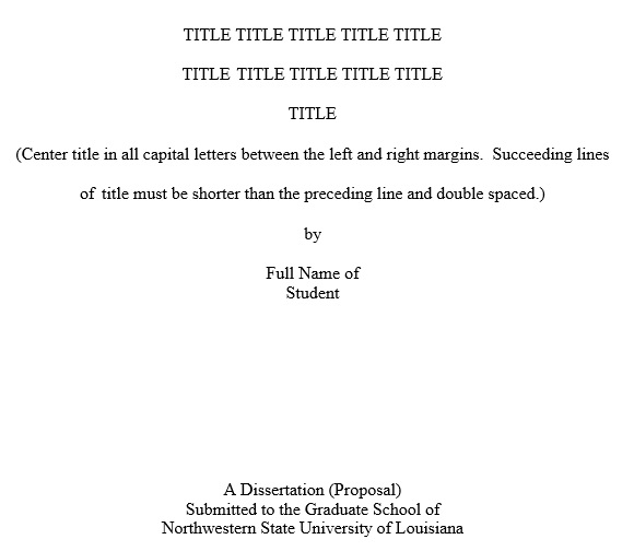free title page template 3