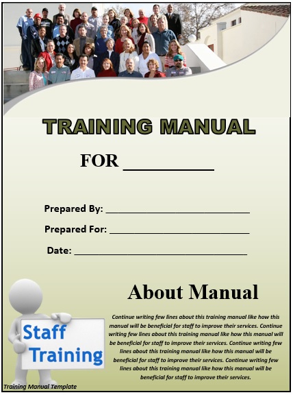 free training manual template 5