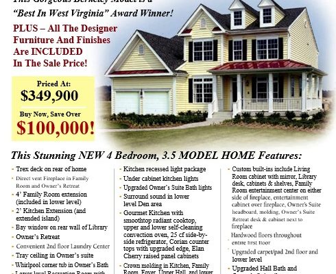 house for sale flyer template free