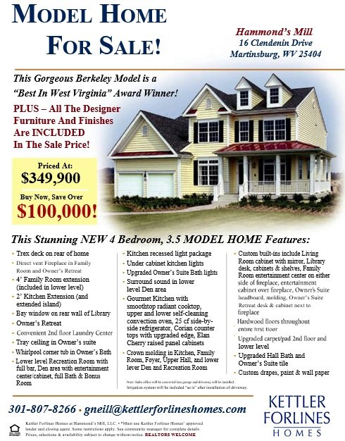 house for sale flyer template free