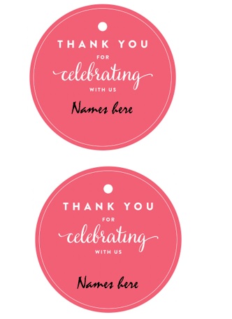 thank you gift tag template